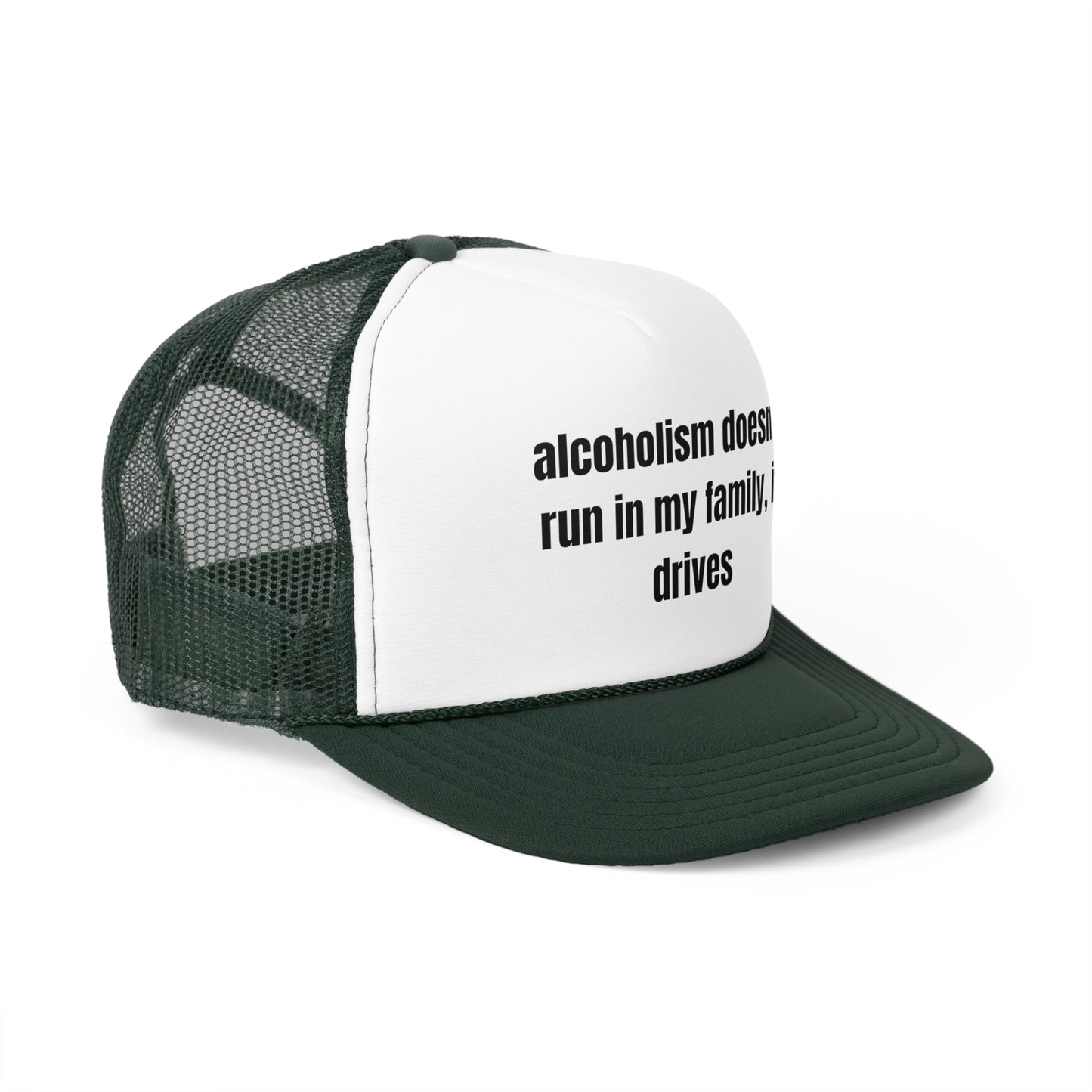 "Alcoholism" Trucker Hat