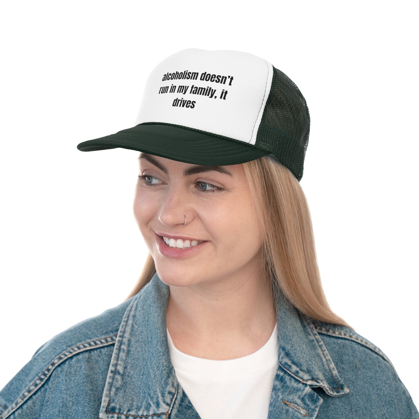 "Alcoholism" Trucker Hat