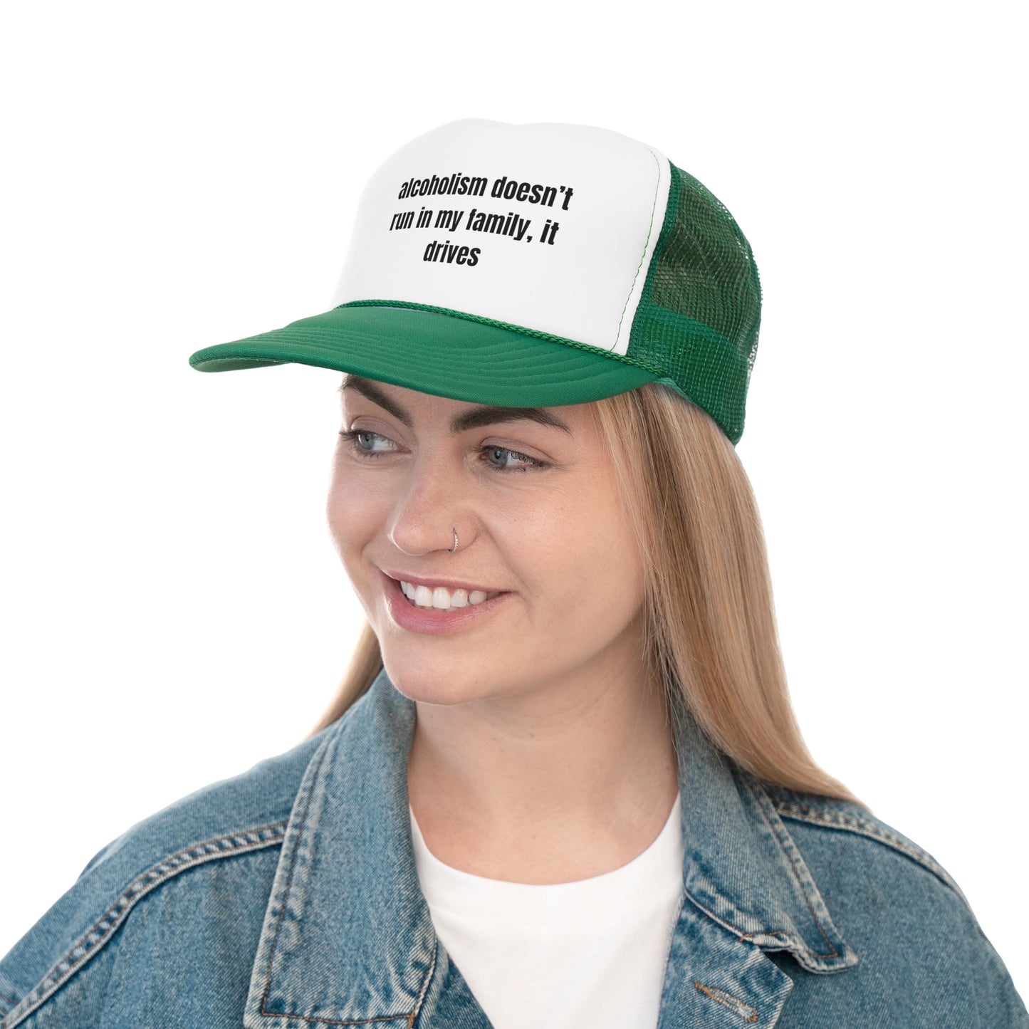 "Alcoholism" Trucker Hat