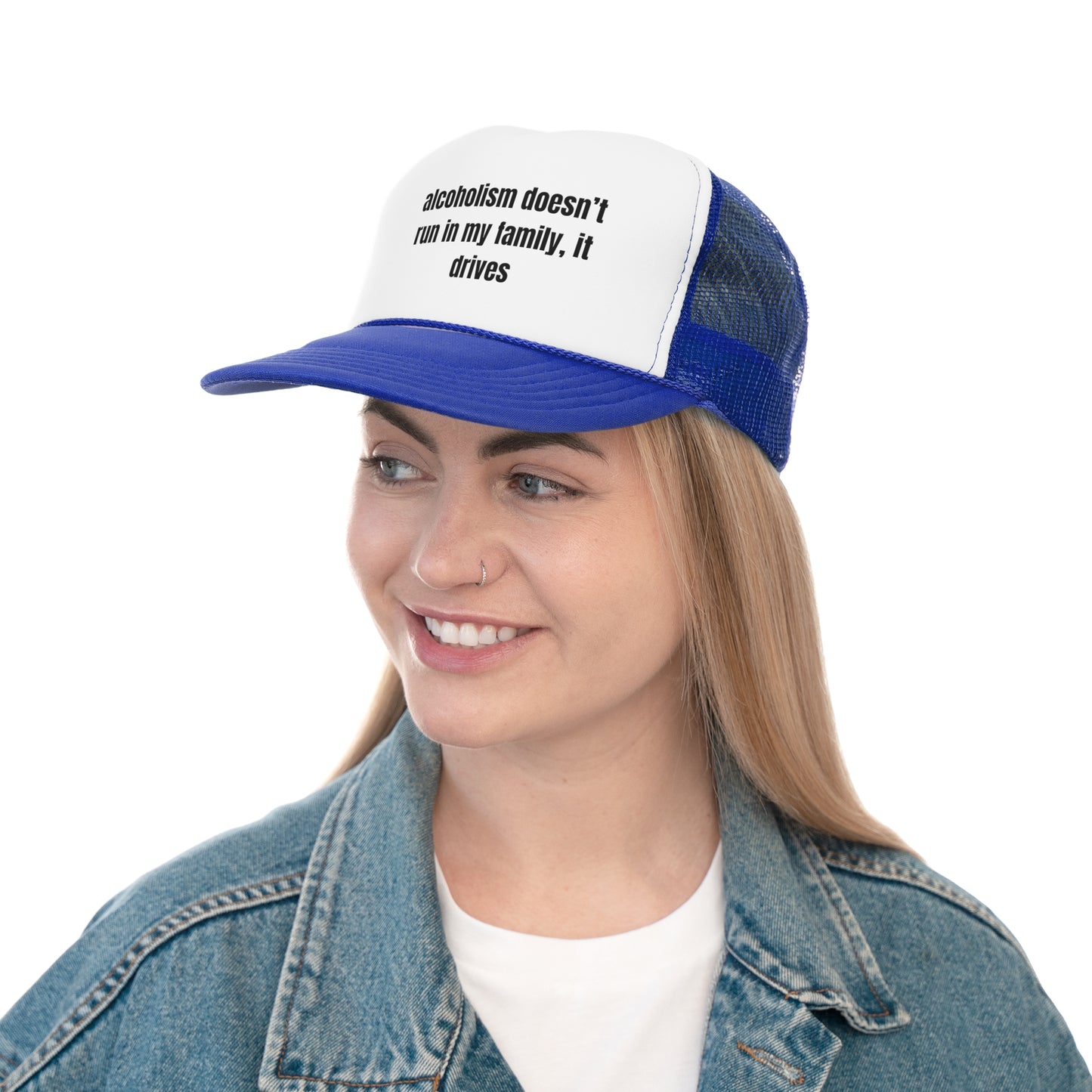 "Alcoholism" Trucker Hat