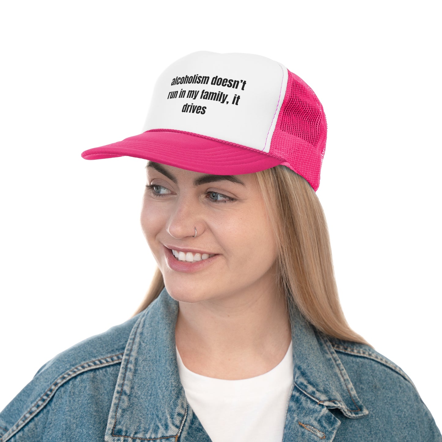 "Alcoholism" Trucker Hat