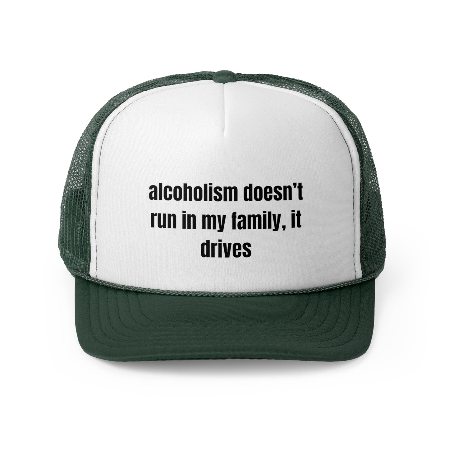 "Alcoholism" Trucker Hat