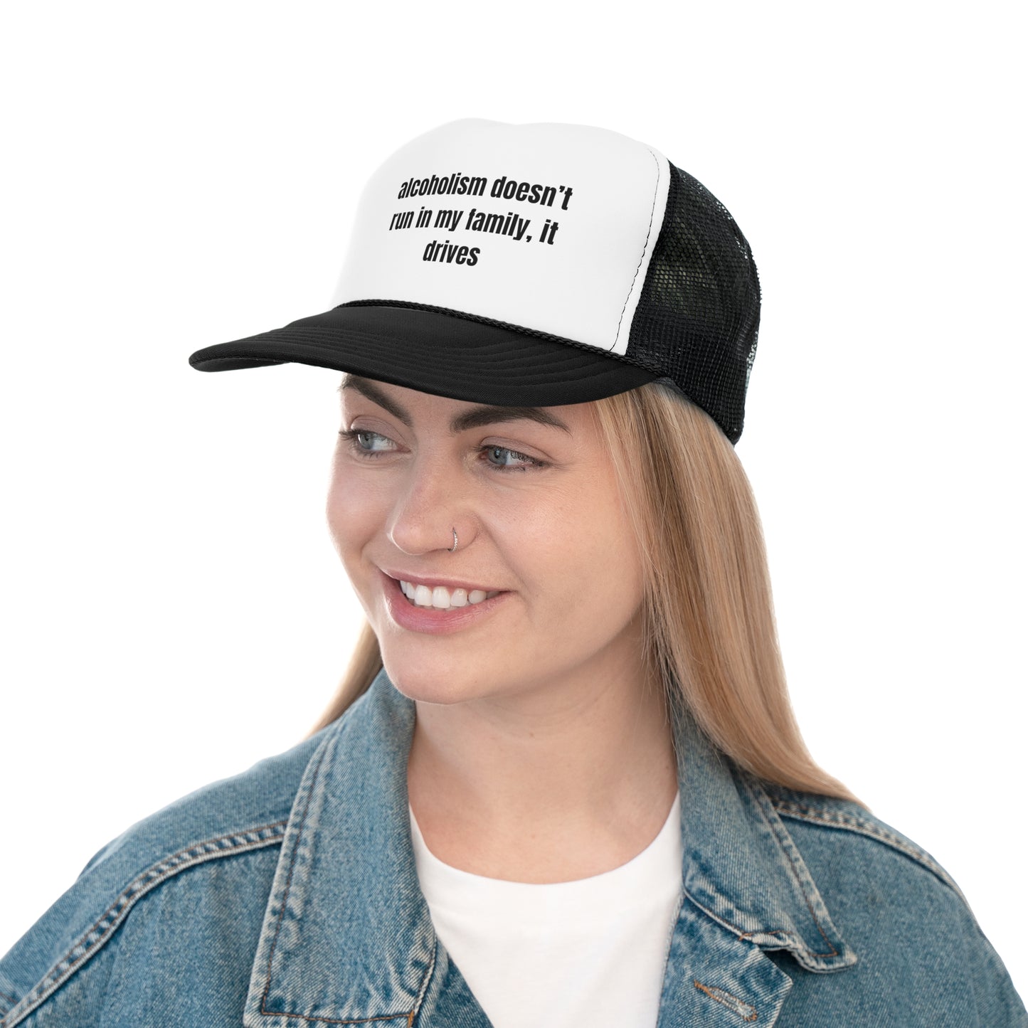 "Alcoholism" Trucker Hat